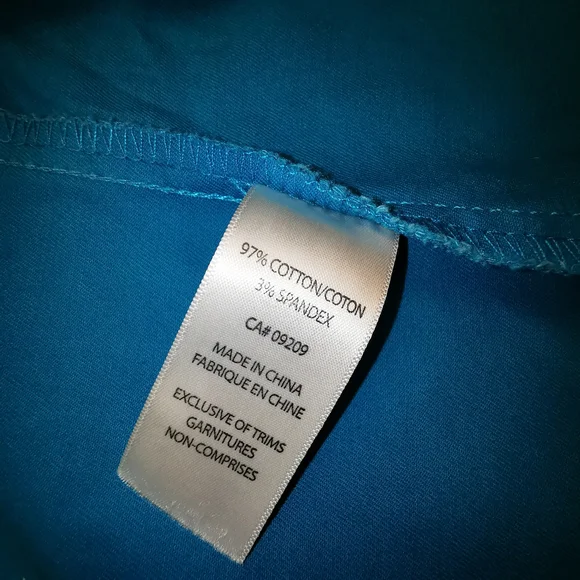 Blue Button-Up Jacket - Picture 12 of 12